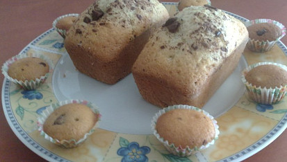 Recept na rychlé muffiny s kousky čokolády, moje maxi a mini muffinky pdole tohoto receptu :)