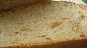 Škvarkový chléb, chlebík zblízka