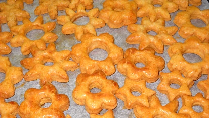 Slané kynuté věnečky, Slané kynuté věnečky