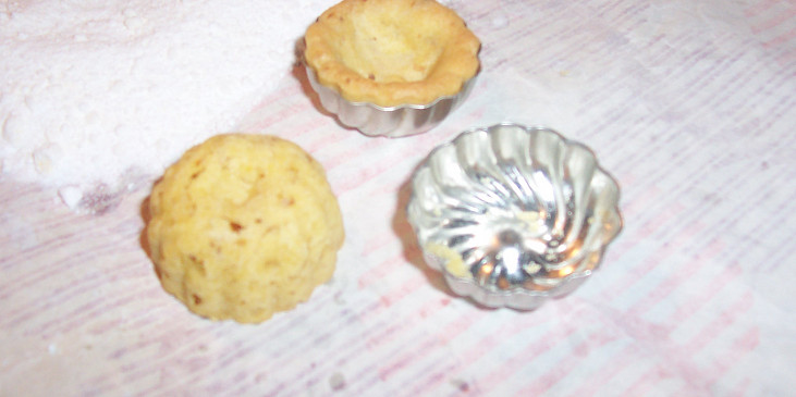 Vanilkové rohlíčky a bábovičky paní Rychnovské (pečené bábovičky)