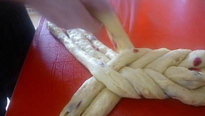 Vánočka na přání, která se vždy povede, šikovné ručičky mého chotě