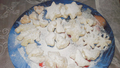 Výborné šlehačkové cukroví