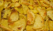 Zapečené brambory s mletým masem a smetanou