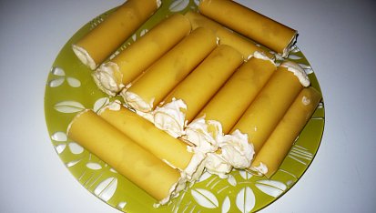 Cannelloni s tvarohem a špenátovou omáčkou