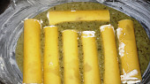 Cannelloni s tvarohem a špenátovou omáčkou