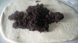 Kakaovo-kokosová kynutá bábovka