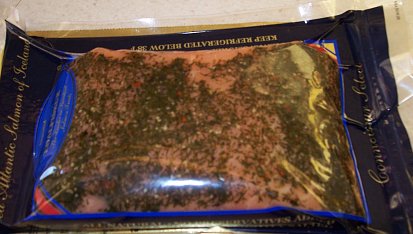 Losos gravlax