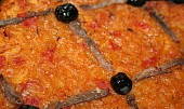 Provensálský cibulový koláč Pissaladiere