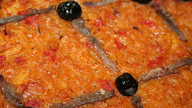 Provensálský cibulový koláč Pissaladiere