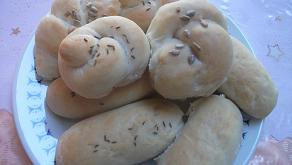 Rohlíky jako dech - úžasné, z hladké mouky