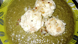 "Špekové" knedlíky s tofu