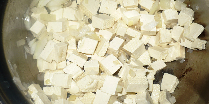 "Špekové" knedlíky s tofu