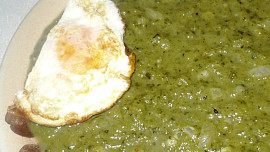 Špenát se smetanou