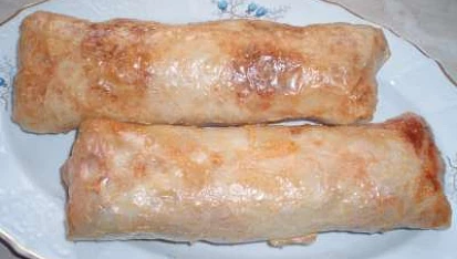 Štrúdl z rýžového papíru