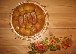 Tarte tatin (obrácený jablkový koláč)