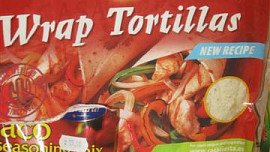 Wrap tortillas