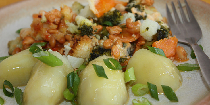 Zeleninová směs s máslovou krustičkou (Zeleninová směs s máslovou krustičkou)