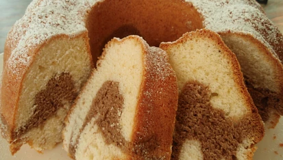 Bábovka ze šlehačky z Cappuccina
