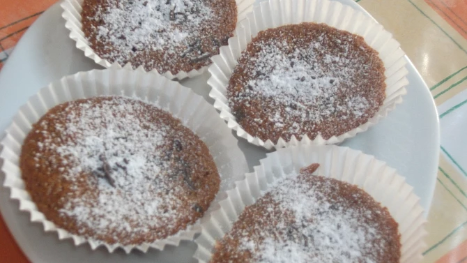 Broskvové muffiny, muffiny
