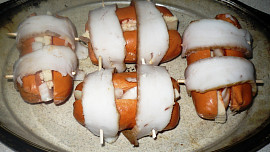 Buřty v kabátku (grilování)