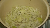 Cibulačka s kuřecím masem
