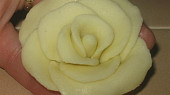 Citronová modelovací hmota, růže