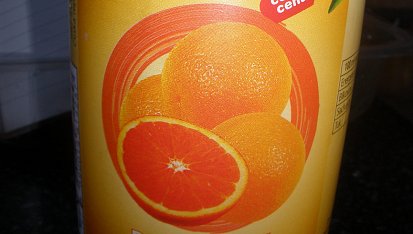 Citronová modelovací hmota, pomerančový sirup - nejlevnější
