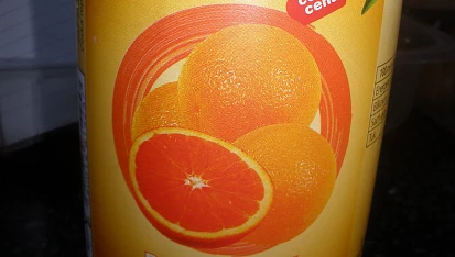 Citronová modelovací hmota, pomerančový sirup - nejlevnější