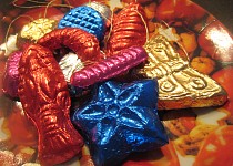 Čokoláda - kolekce na vánoční stromeček