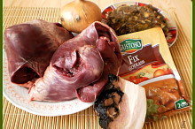 použité suroviny