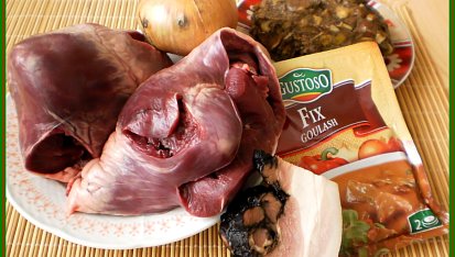 Guláš - neguláš, použité suroviny