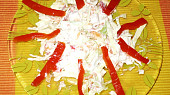 Jablkovo "krabový" coleslaw