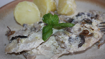 Kuřecí maso s lučinou, Kuřecí maso s Lučinou
