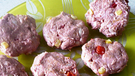 Kuřecí placičky s kukuřicí