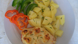 Kuřecí řízky s ananasem