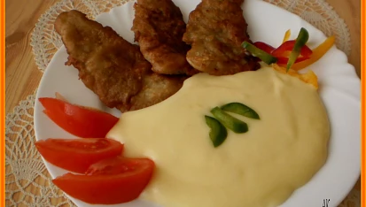 Kuřecí řízky v bramborovém těstíčku, moc nám chutnalo