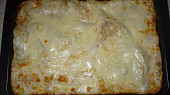 Lasagne zapečené s masem