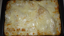 Lasagne zapečené s masem