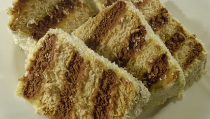 Levný be-be moučník