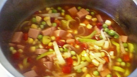 Lokše se sójovou směsí