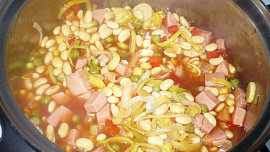 Lokše se sójovou směsí