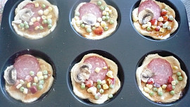 Minipizzy jedna radost