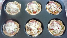 Minipizzy jedna radost