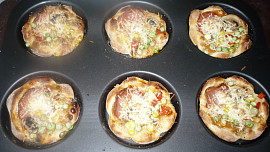 Minipizzy jedna radost