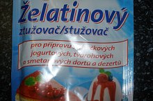 želatinový ztužovač