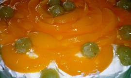 Ovocný dortík - zdobení