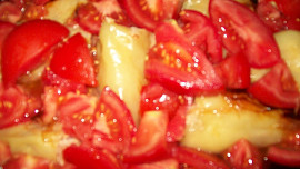 Pečené papriky s rajčaty