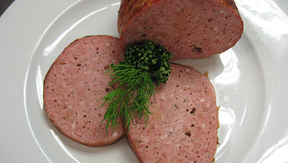 Roláda z mletého masa se slaninkou
