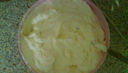 Rumové Tiramisu, krém