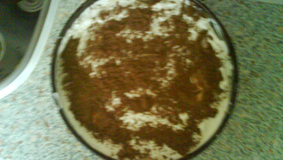 Rumové Tiramisu, Hotové tiramisu